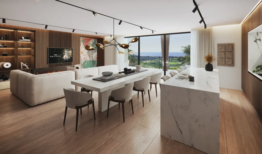 An exclusive retreat with captivating views