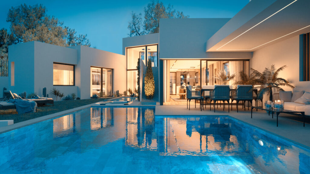 Spectacular modern villa in Marbesa